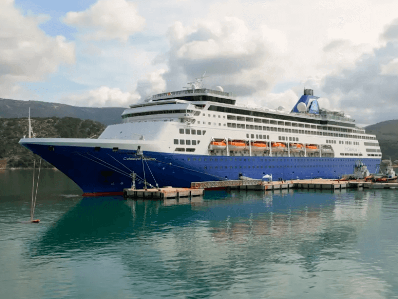 Celestyal Journey alongside